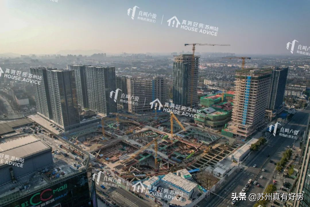 苏州华贸中心最新进展,苏州华贸中心商业街区