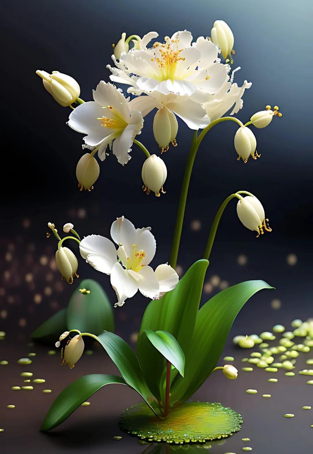 兰花图片壁纸高清大图,兰花墨兰壁纸