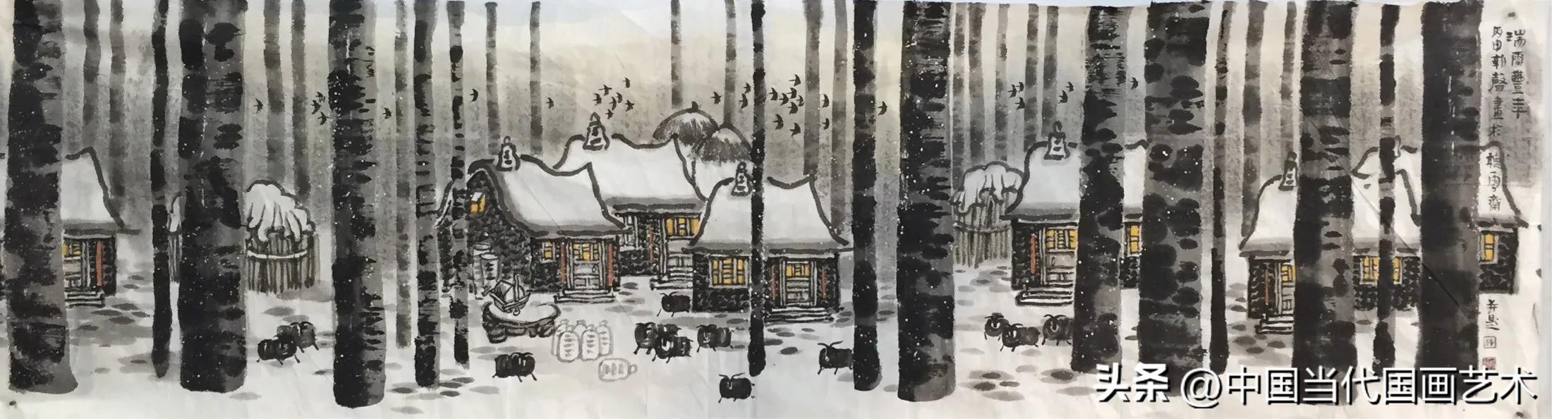 诗情画意经典诗配画竖版,诗情画意赏析中国历代诗画佳作