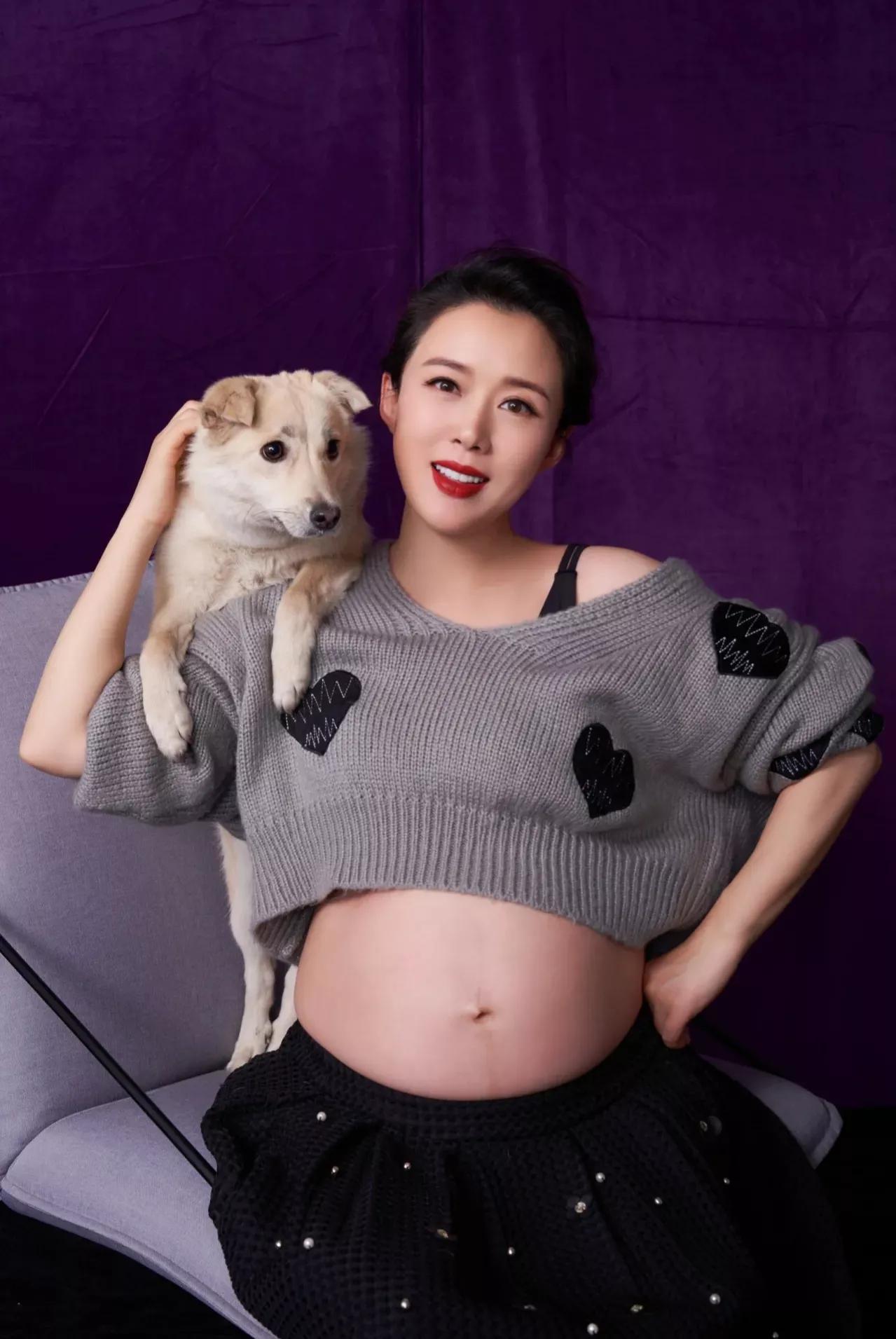 颜丹晨怀孕了吗,颜丹晨晒孕妇照庆44岁生日