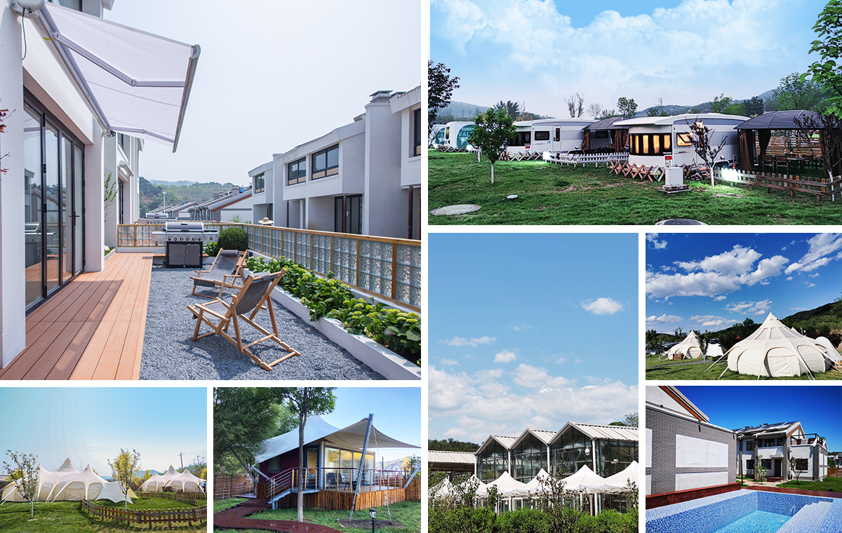 淡季露营营地怎么盈利,轻奢野奢露营营地前景