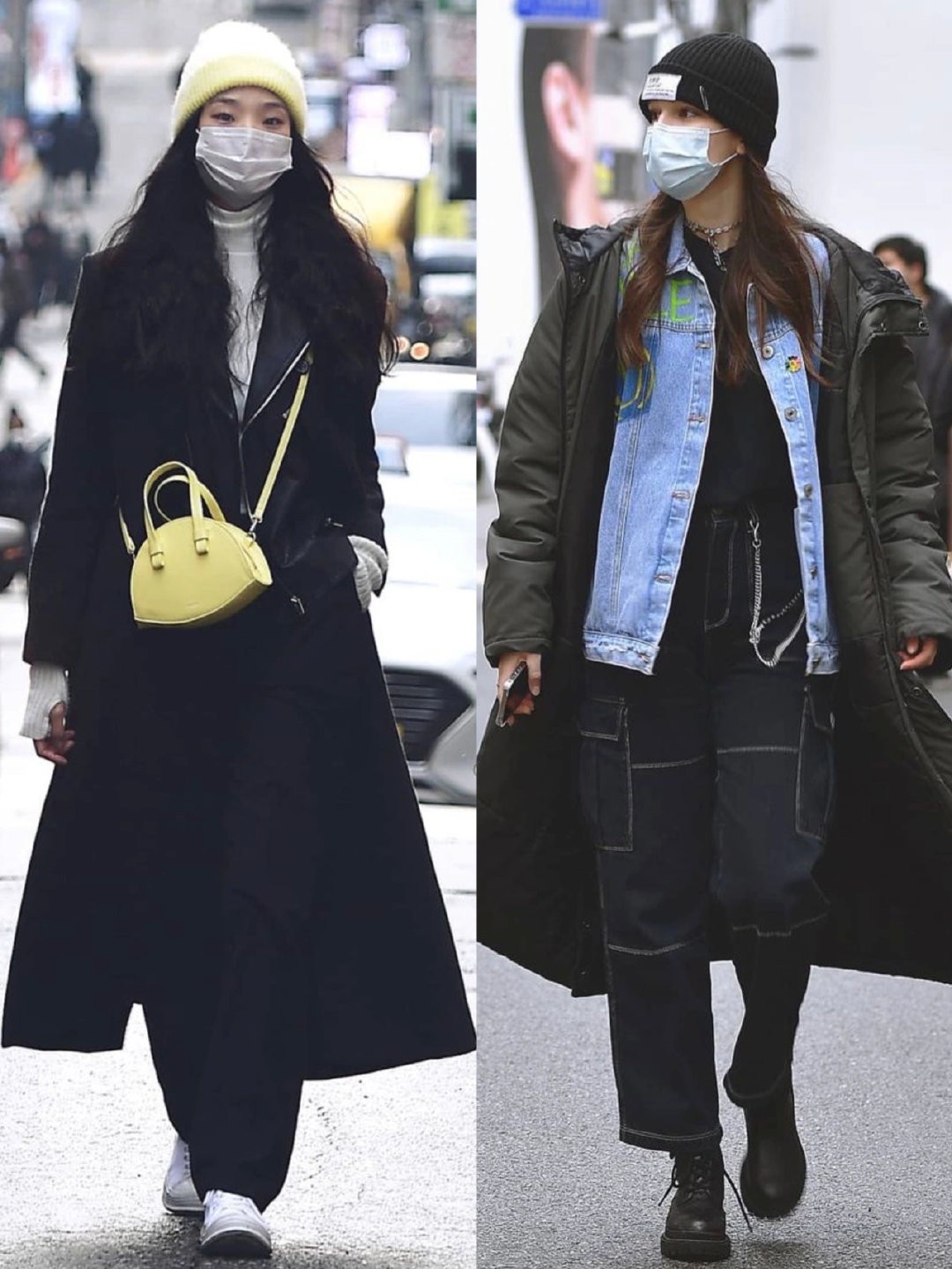 韩国女人真的不怕冷,韩国妹子过冬