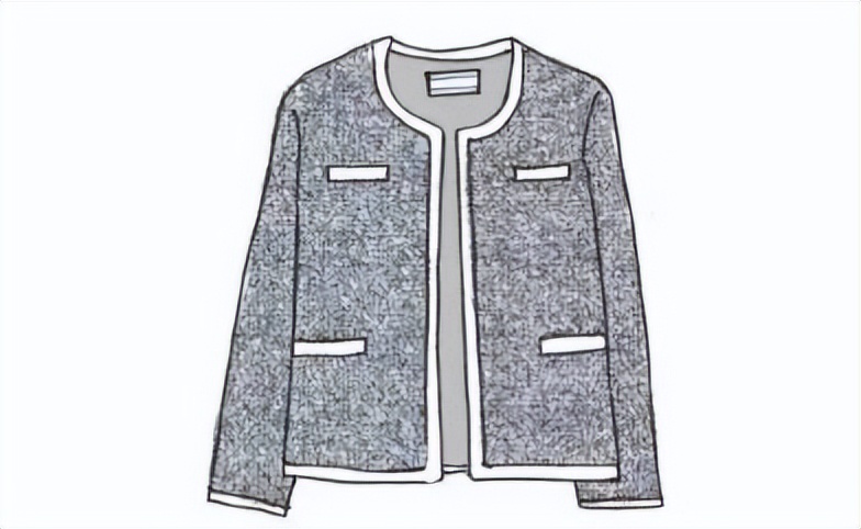 四种不同风格的穿搭手绘,日系手绘风格穿搭