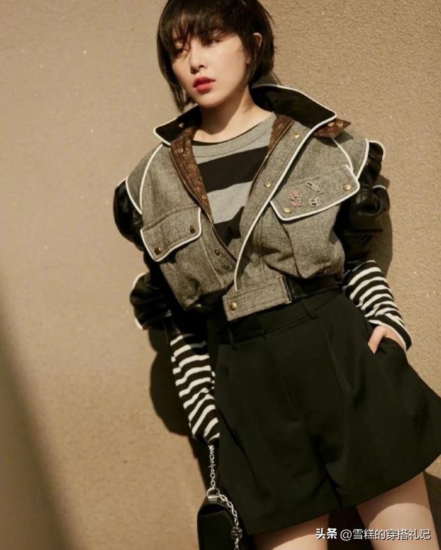 袁泉干练短发发型图片,袁泉最新短发发型图片大全