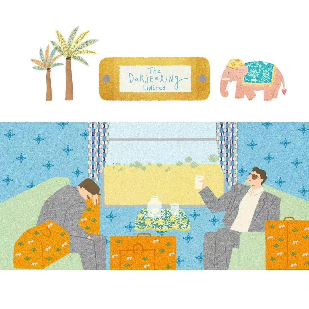 韩国插画师mercioon的作品欣赏