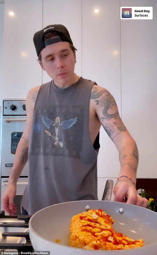 小贝儿子转行厨师被狂嘲！花60万请人炸鱼，网友怒骂关系户