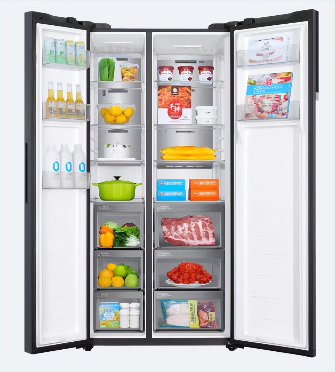 囤货海尔冰箱,推荐海尔冷冻大于冷藏的冰箱