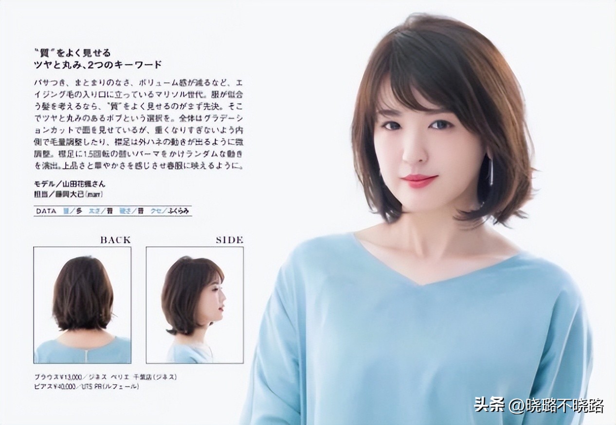 45岁脸小长发烫什么发型好看,发型中年女2020流行卷发发型教程