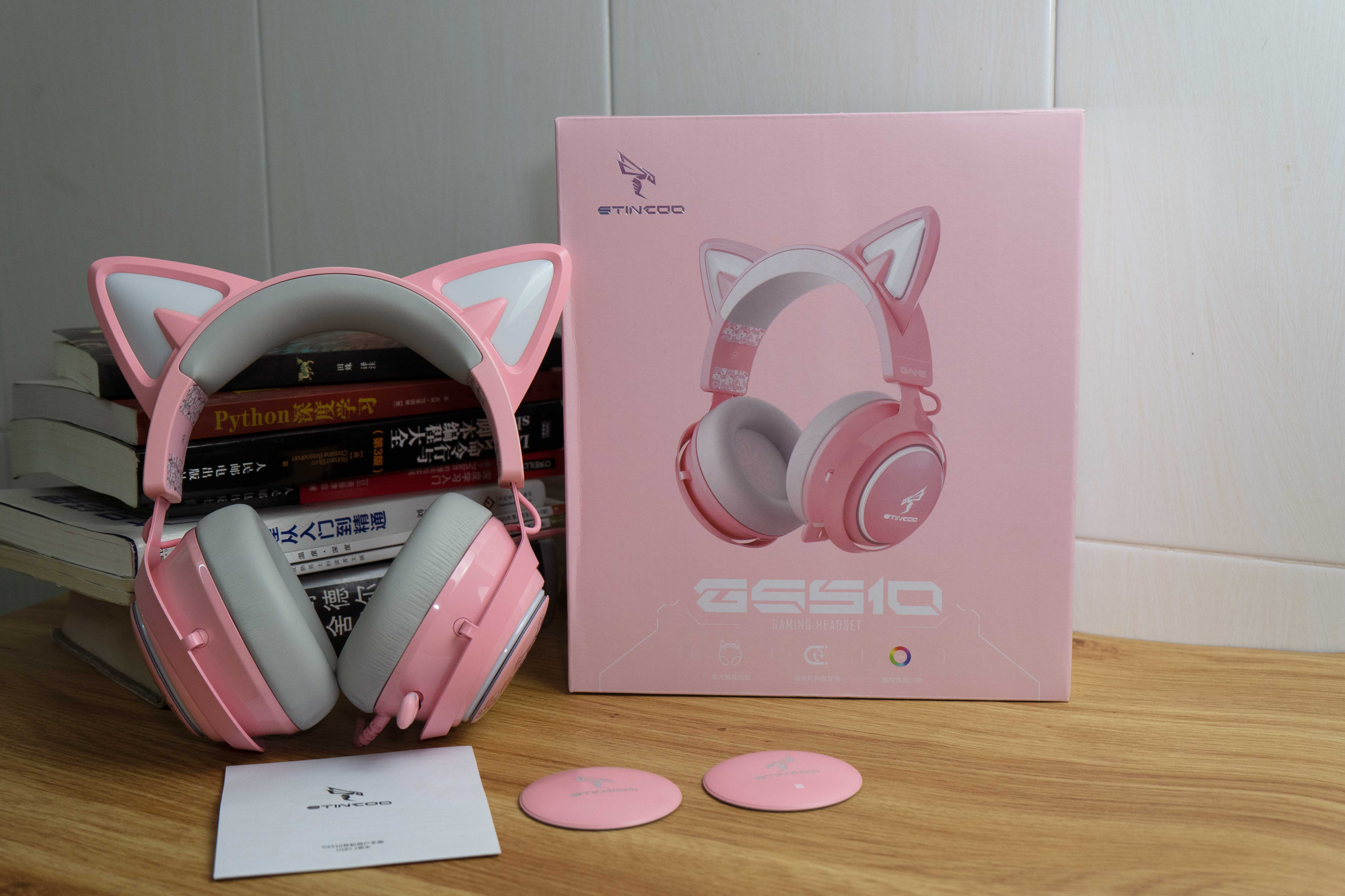 硬派甜心，硕美科粉色猫耳电竞游戏耳机体验