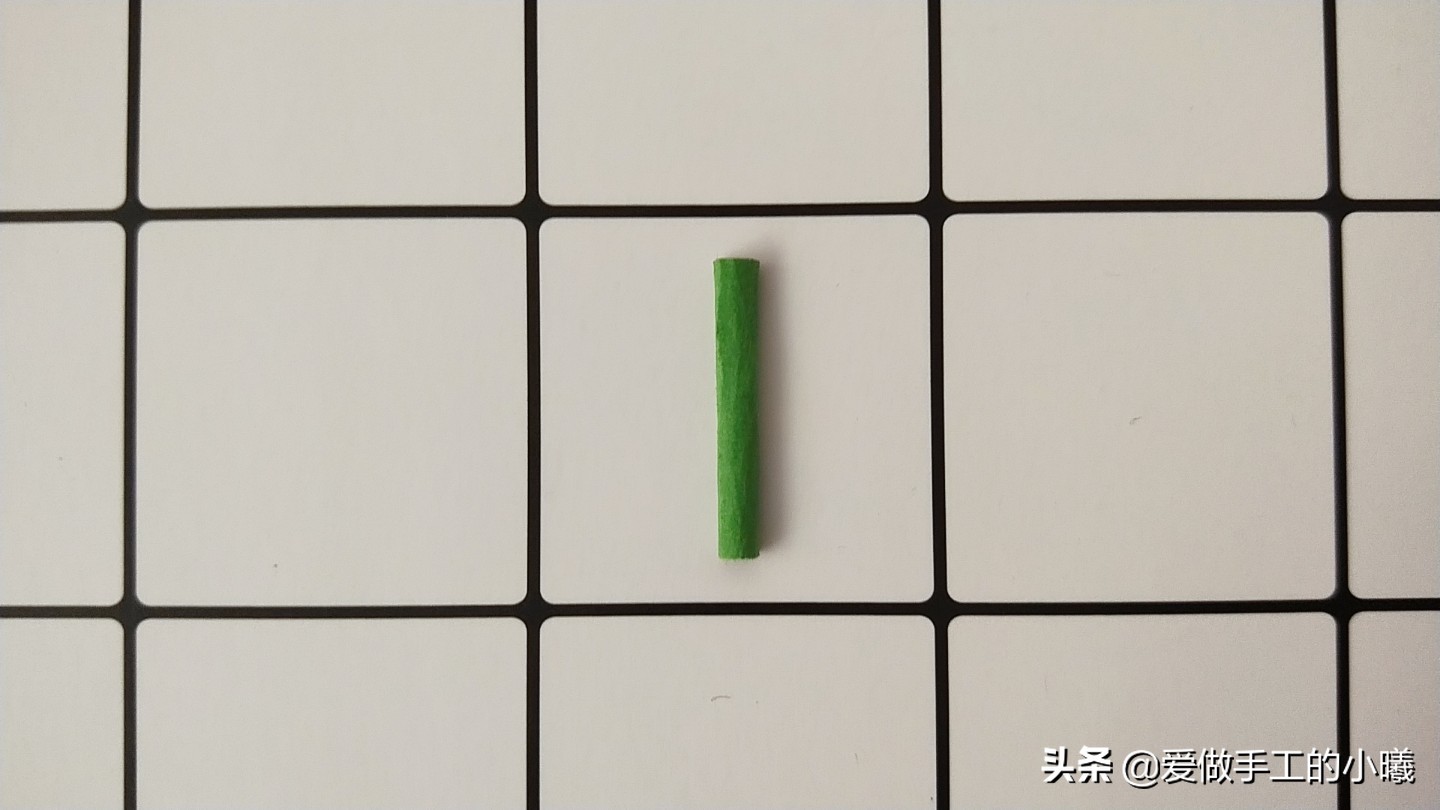 折纸小草最简单的折法,雪梨纸草莓蛋糕折法慢教程