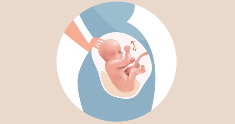 神奇的胎动35周拍到胎动瞬间,胎儿的胎动有哪些表现