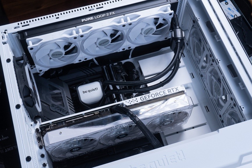 新风扇就是好，德静界Lightwingswhite，白色RGB秀起来