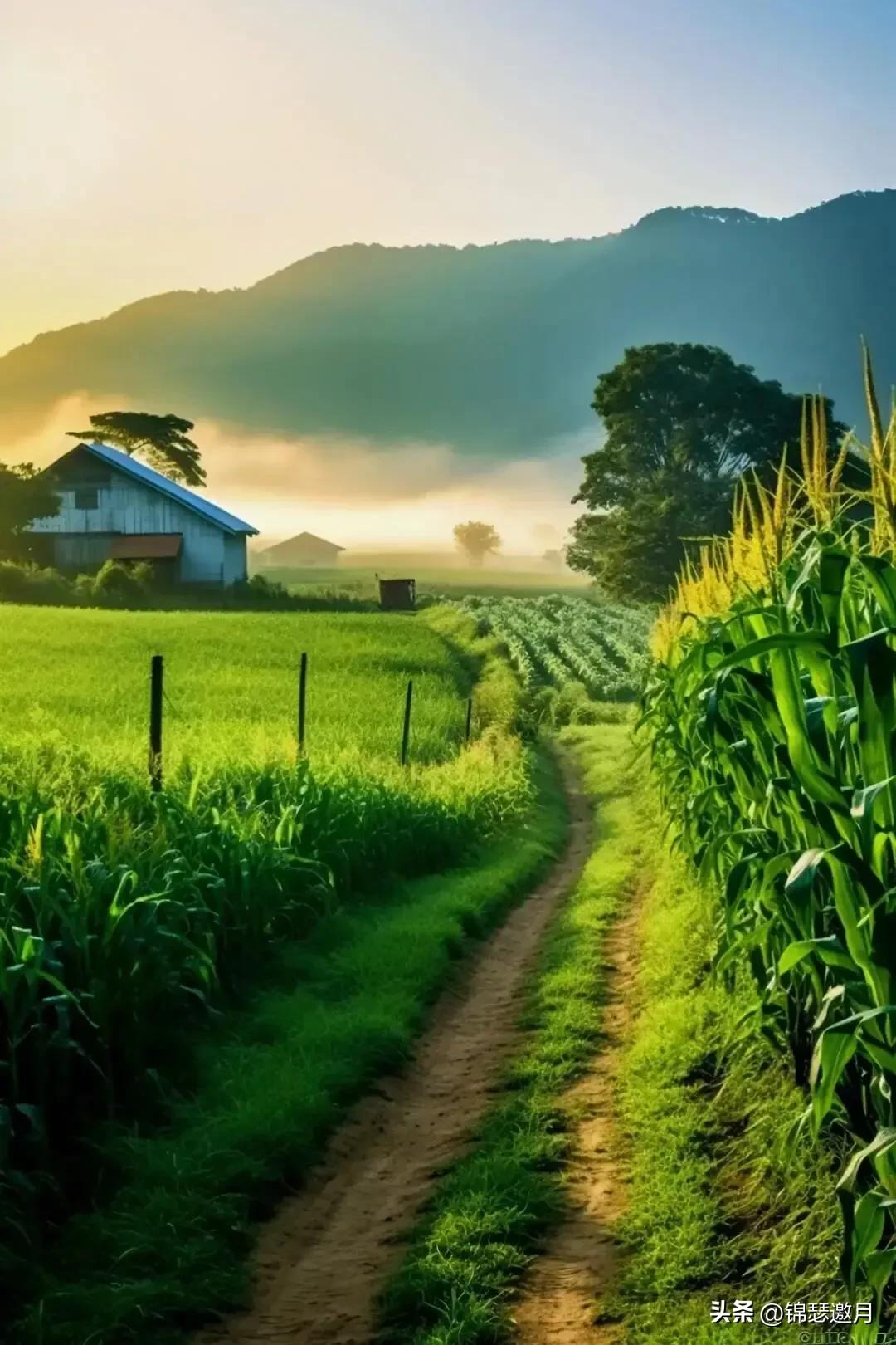 乡村田园风光图片,田园风光风景图片