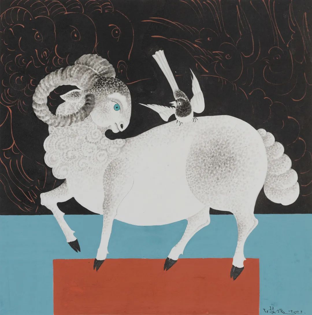 严谨细致的书法,水墨气韵生动的线描