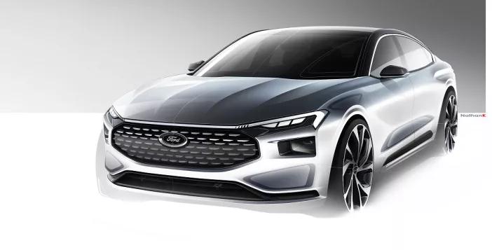 全新长安福特蒙迪欧全球首发,蒙迪欧最新设计