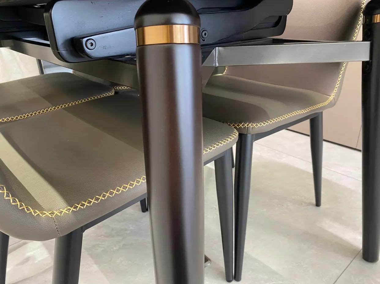 岩板餐桌跟天然石餐桌哪个好,七星石餐桌和岩板餐桌区别