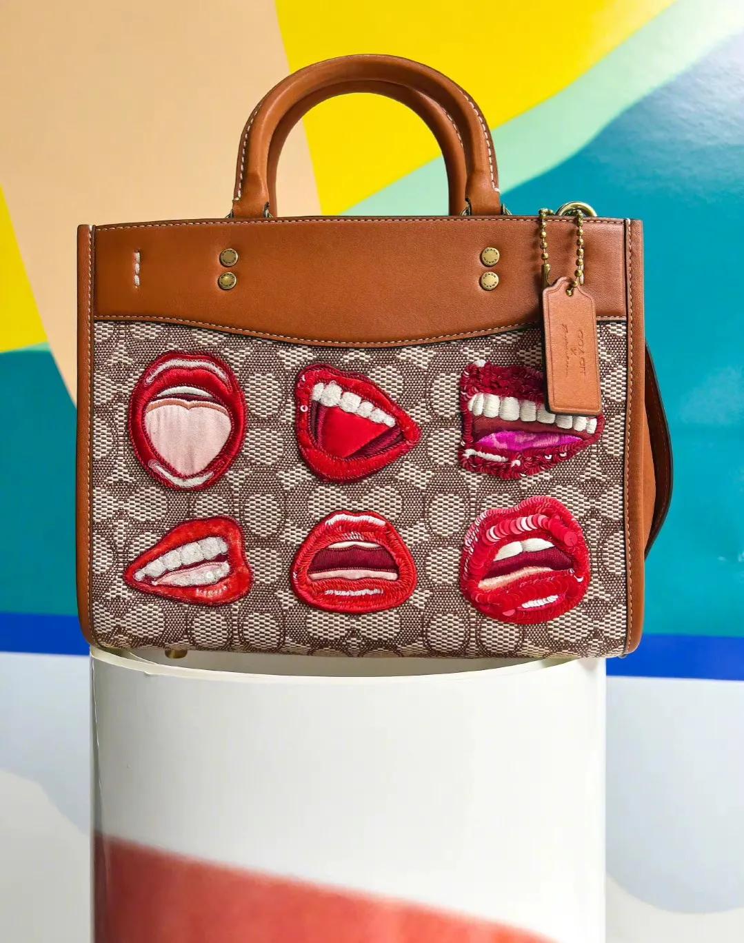 coach蔻驰klare系列风琴包黑色,蔻驰COACHBEAT系列斜挎包