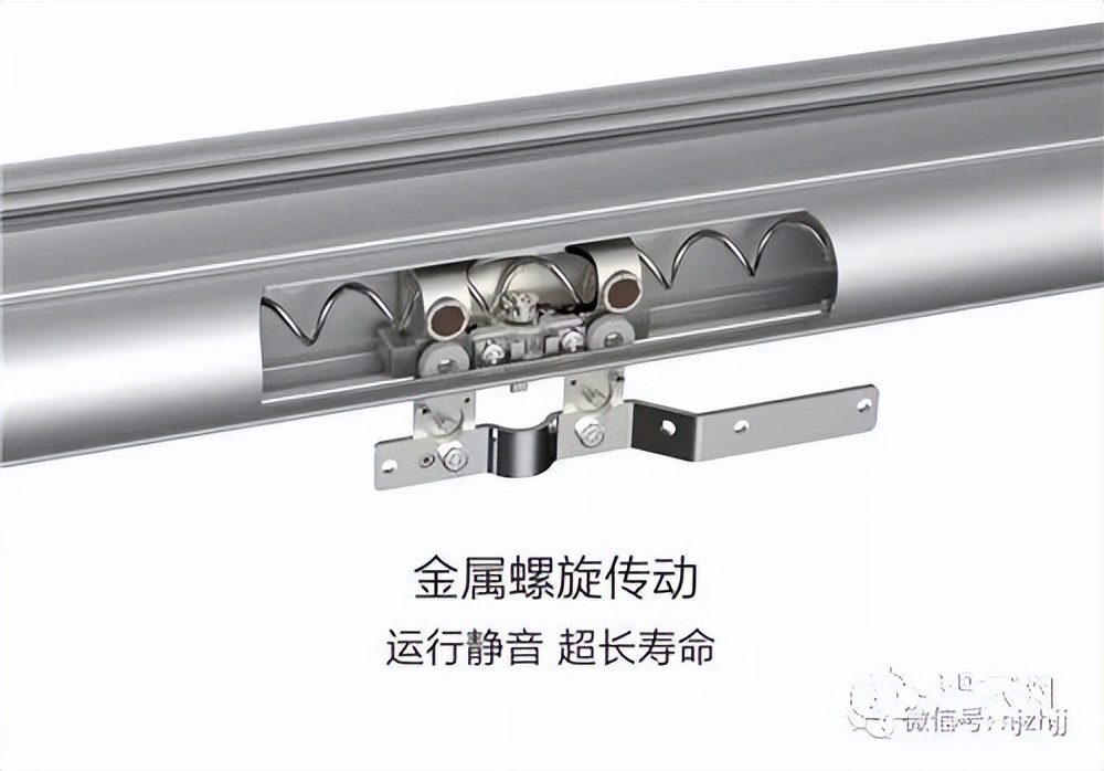 一体电动窗帘轨道智能全自动,电动窗帘四合一轨道