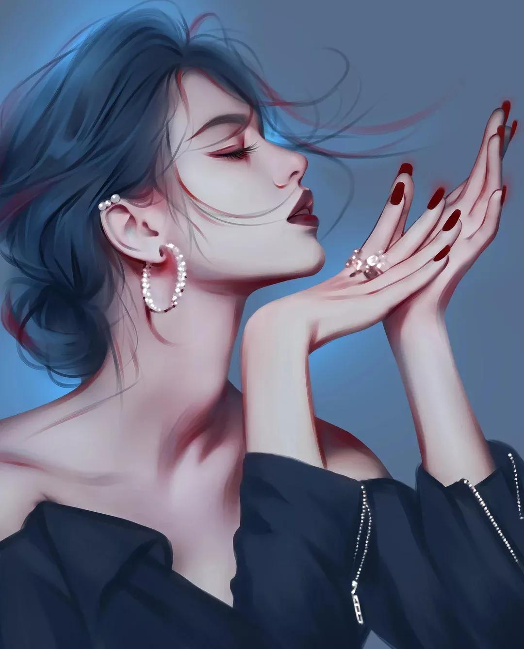 好看的适合女生的微信卡通头像,漫画女生微信头像大全唯美气质