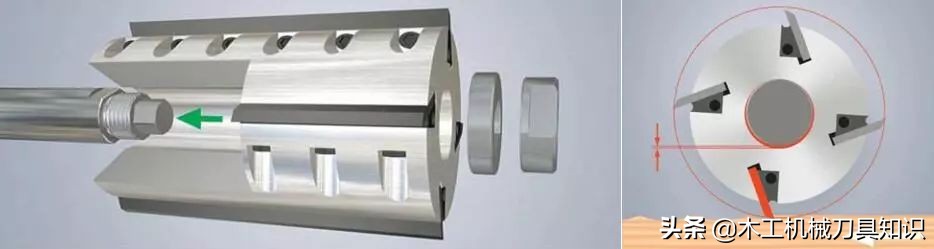 四面刨刀具的正确安装方法,四面刨刀具调试视频教程