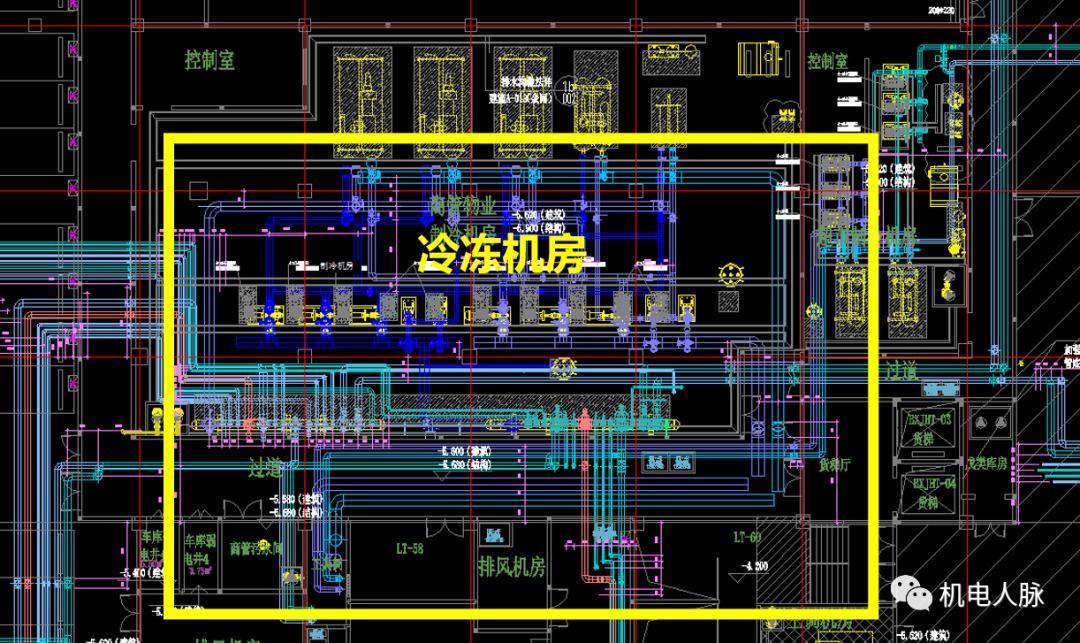 管道支吊架综合平面图绘制,管道支吊架示范做法