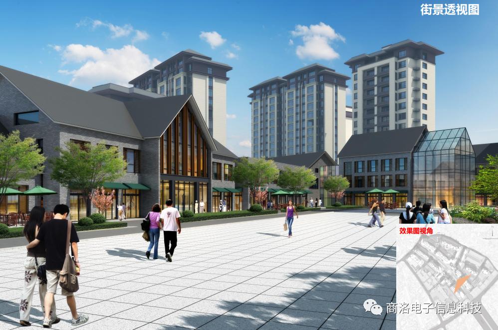 丹凤龙驹大街步行街开发,丹凤环南路规划图