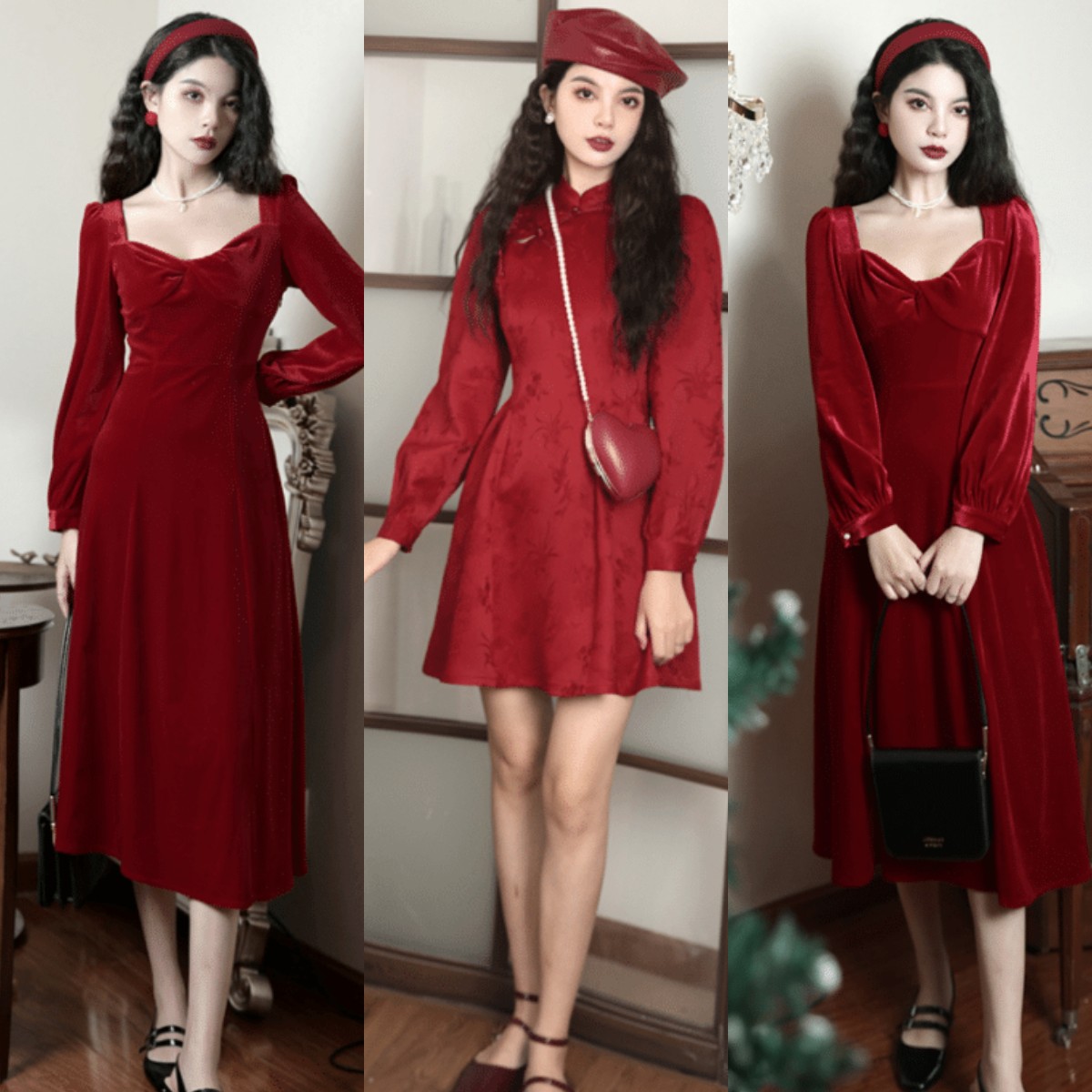 女士穿搭30岁轻熟风裙子,适合30岁穿的裙子气质大方显瘦