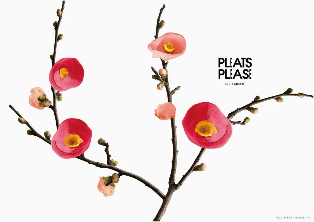 三宅一生的海报，设计同样是绝了