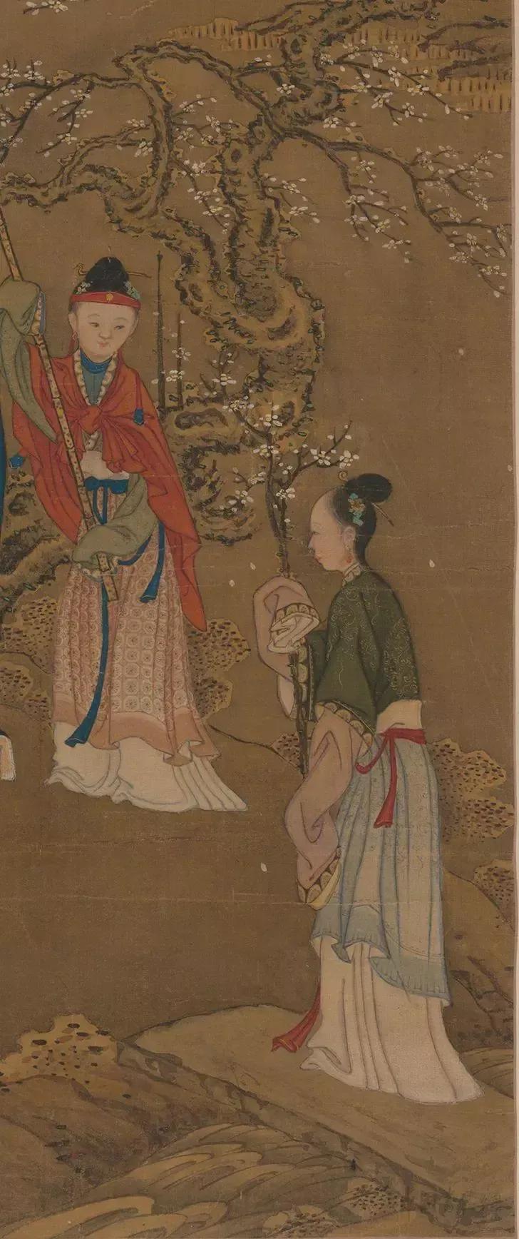 清冷枚仕女图绢本,清冷枚简介