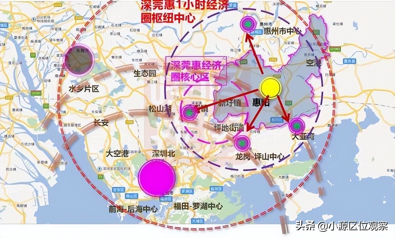 惠州是双中心城市吗,广东第五城是惠州吗