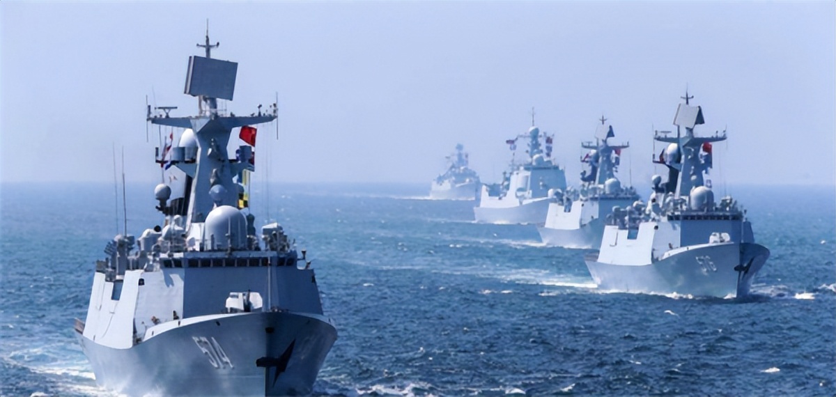 香港回归中英战舰,1997香港回归第一批驻港舰艇