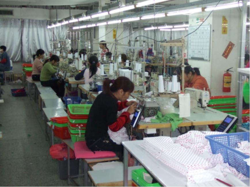 天心天思制衣业RFID实时生产线制衣业RFID电子工票解决方案