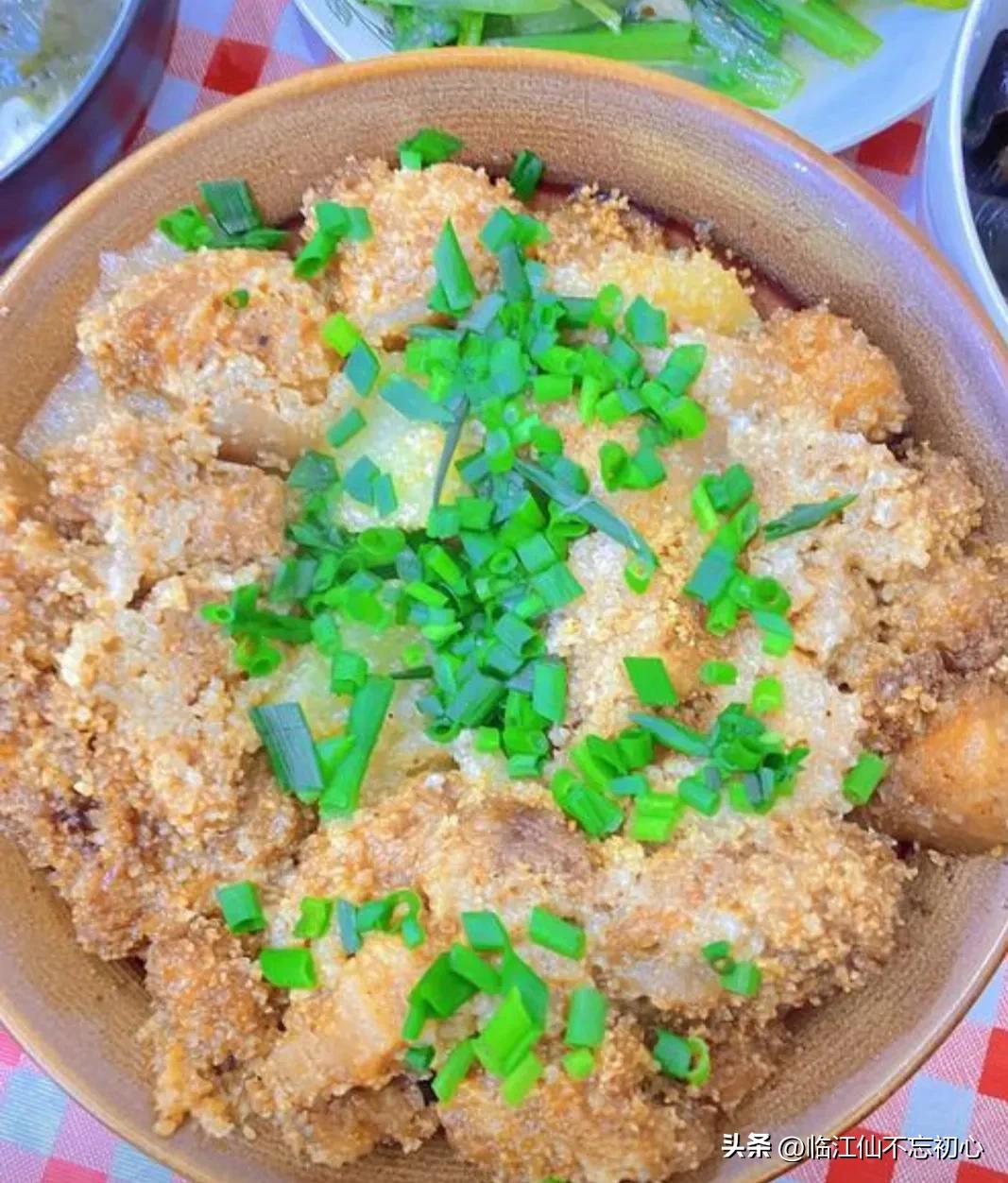 南昌羊子巷美食粉蒸肉,南昌客家米粉蒸肉做法