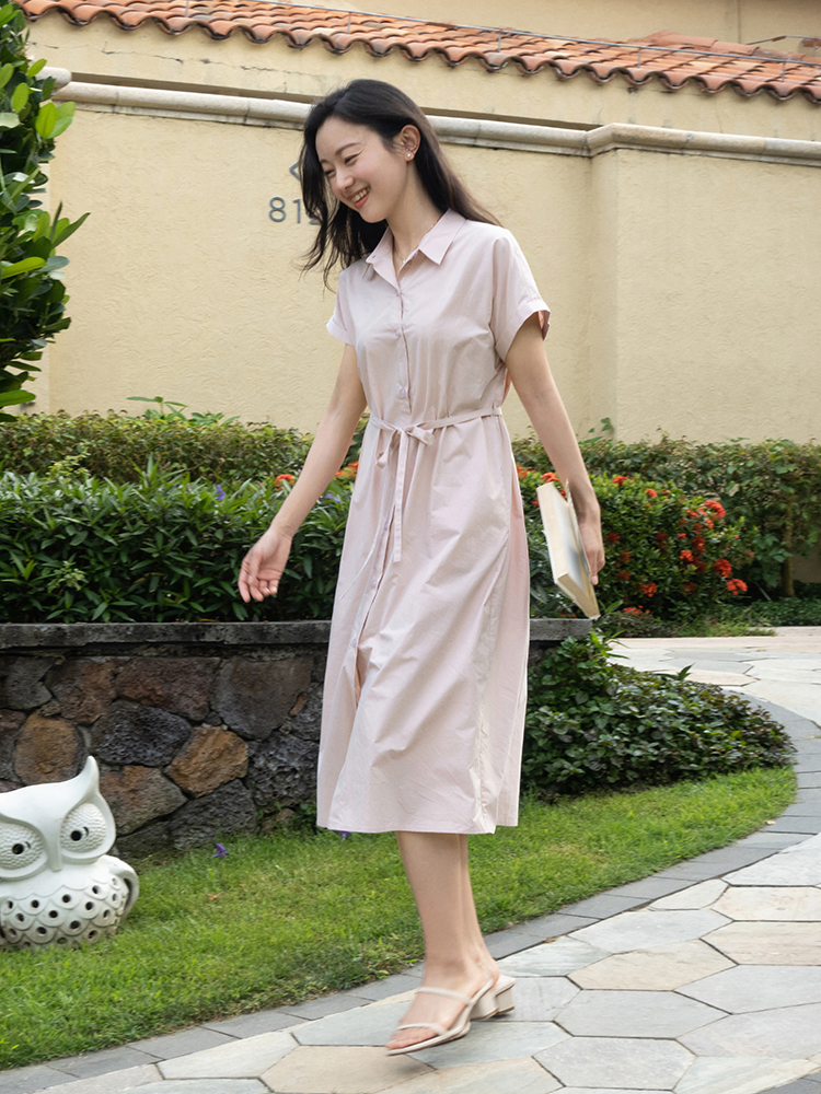 夏天宽松的连衣裙遮肉显瘦不挑人,夏季遮肉显瘦气质优雅减龄连衣裙