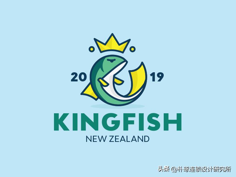 logo鱼设计创意图片欣赏,饭店logo鱼设计图片