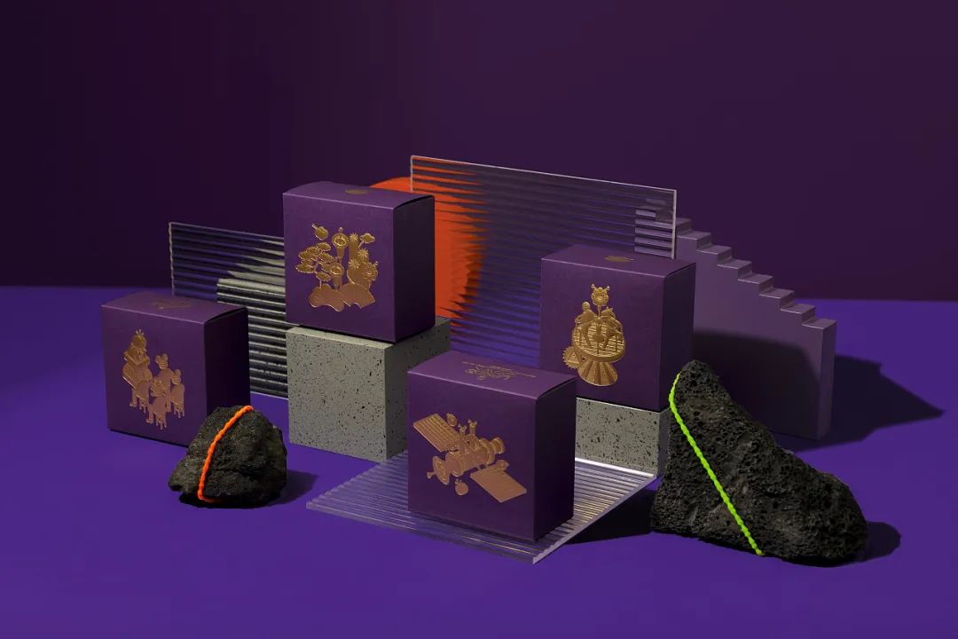 极简国潮风食品包装,国潮风中式糕点包装