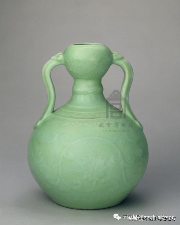 雍正黄色釉瓷器图,清代雍正朝粉青釉瓷器鉴赏