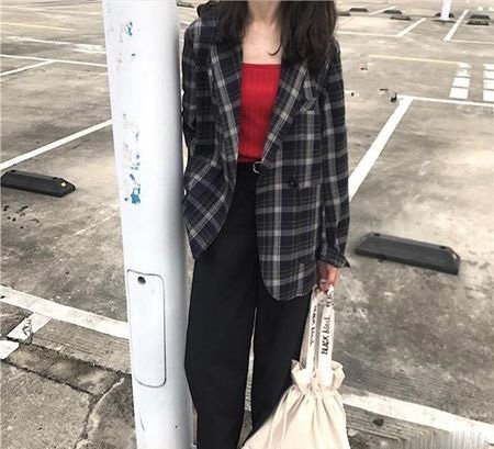 格子卡其色西装外套怎么搭配,绿格子西装外套怎么搭配好看