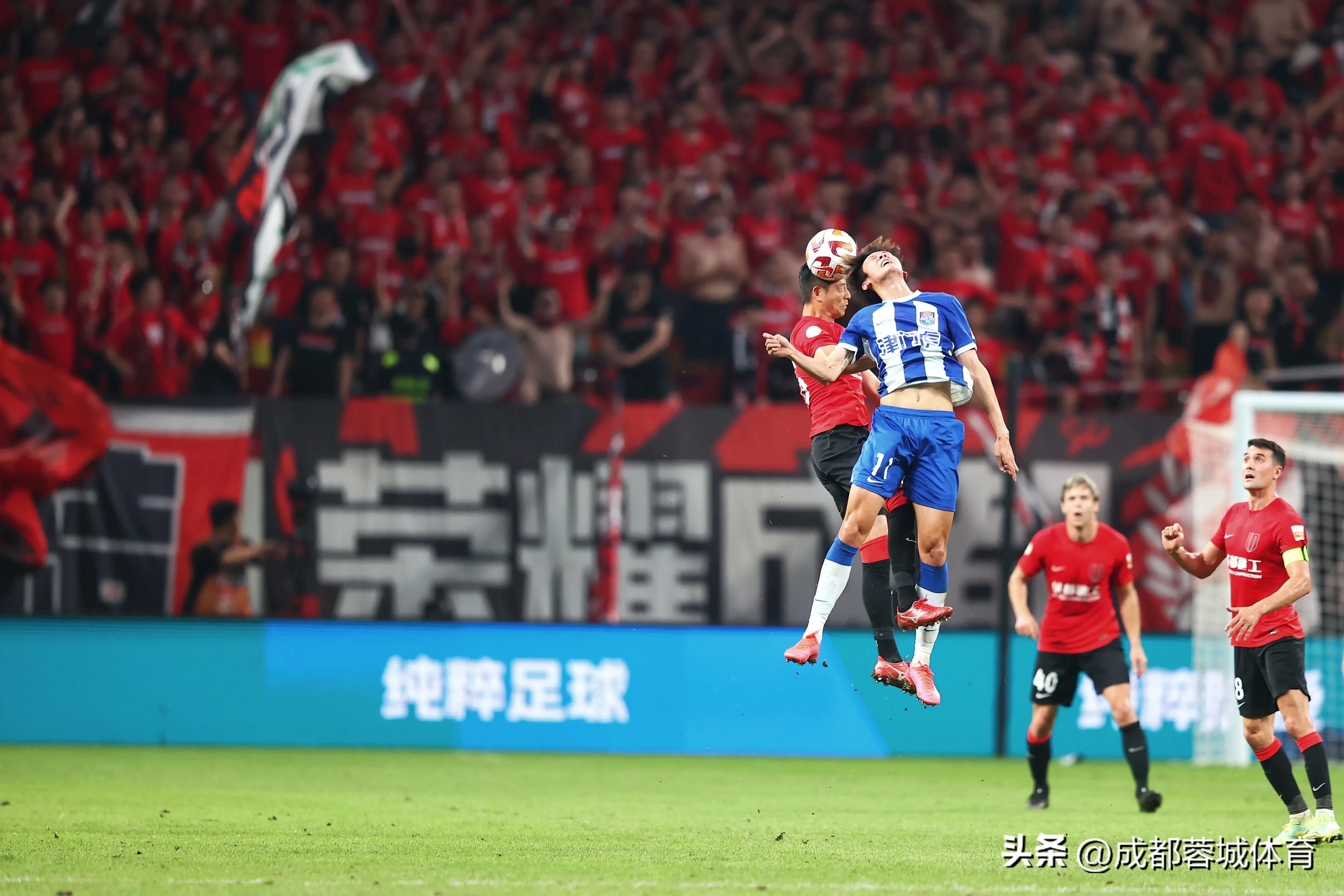 第12轮成都蓉城vs天津津门虎,天津津门虎半场0比1成都蓉城