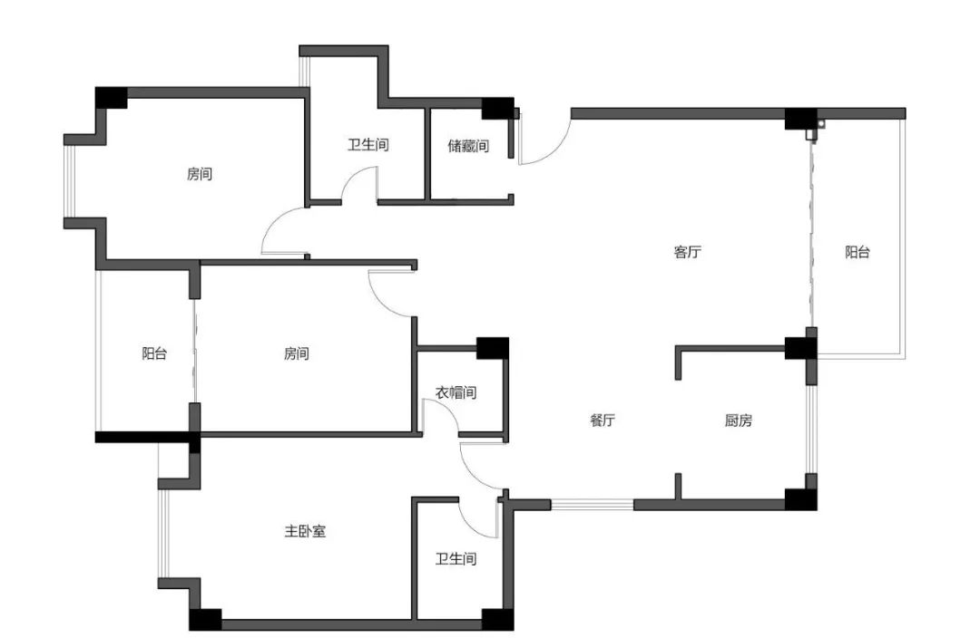 135三室一厅室内装修各种风格,130三居室简约装修风格全屋效果图