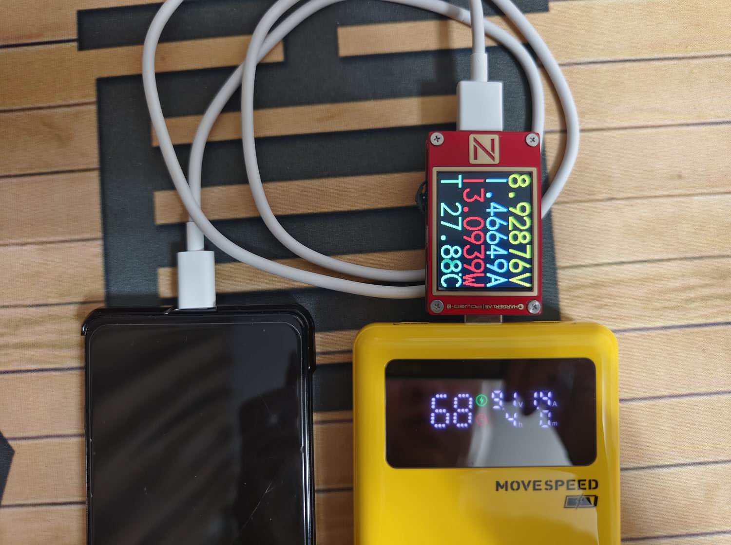 移速双向快充移动电源10000毫安,移速能量星移动电源