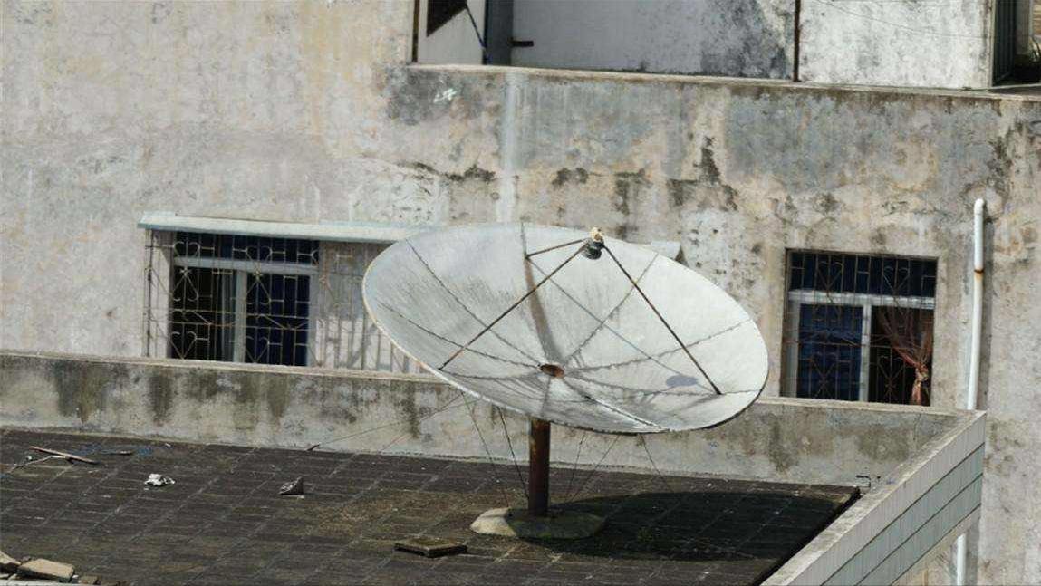 农村卫星信号锅,以前的卫星锅是什么信号