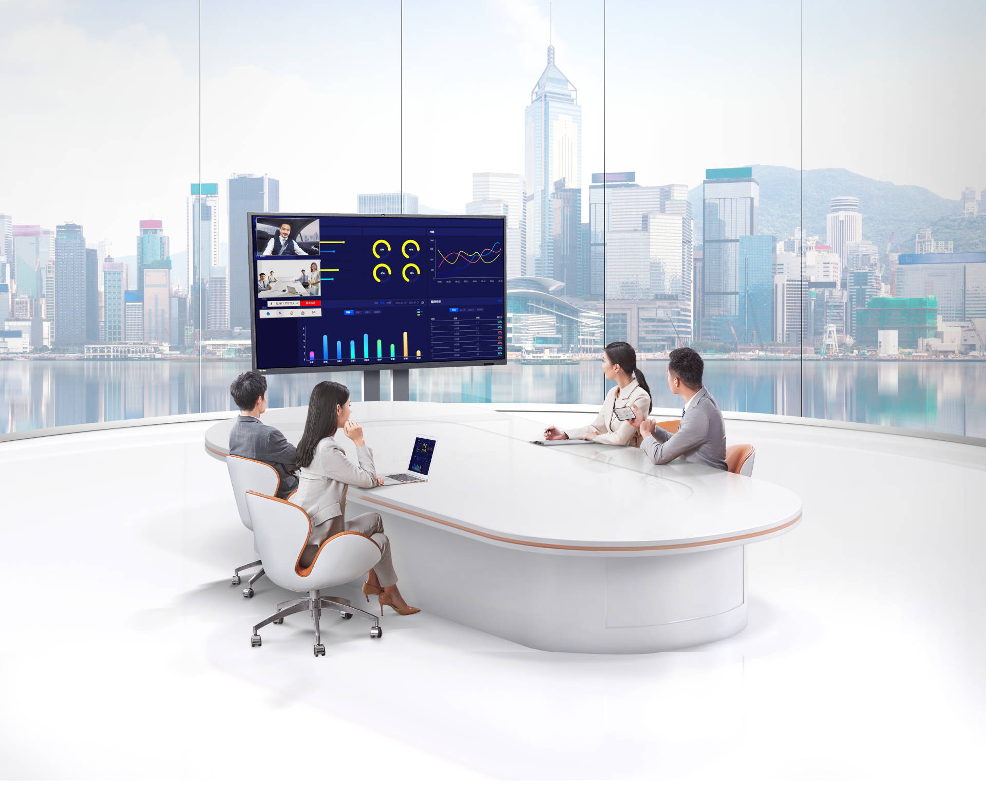 皓丽m6多少钱,皓丽智能会议平板80寸