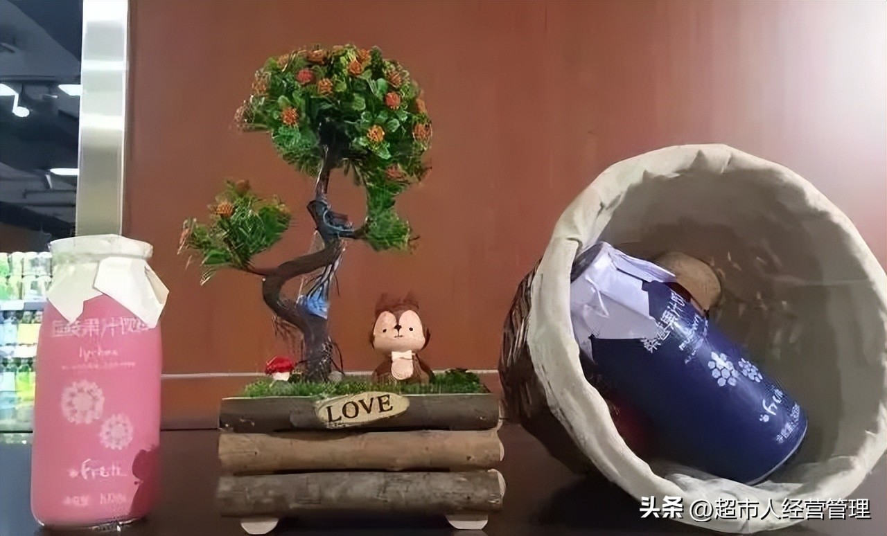 超市情景陈列八宝粥搭配啥合适,超市情景陈列图片大全创意