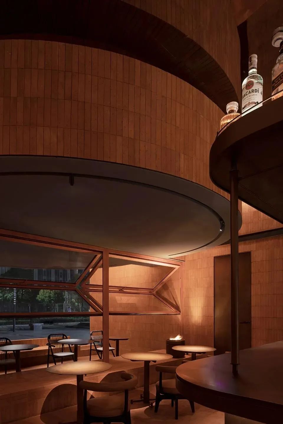 中式餐饮空间设计详细案例,红砖餐厅设计图片大全