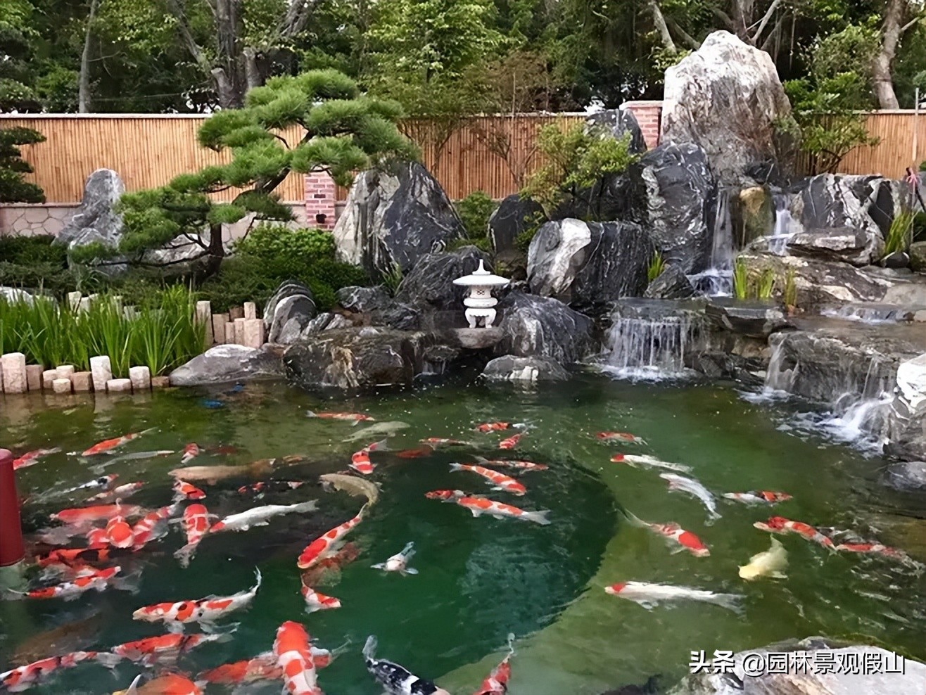 庭院假山景观施工方案,园林假山怎么建造