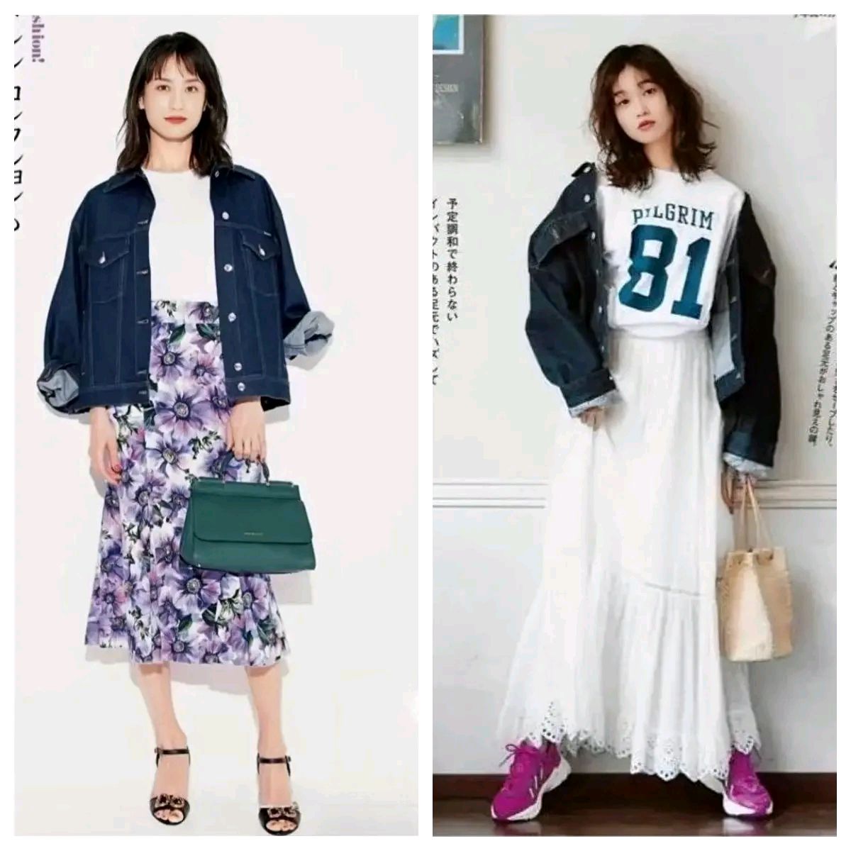 牛仔外套怎么穿才能显得时髦,牛仔外套怎么穿好看又时尚