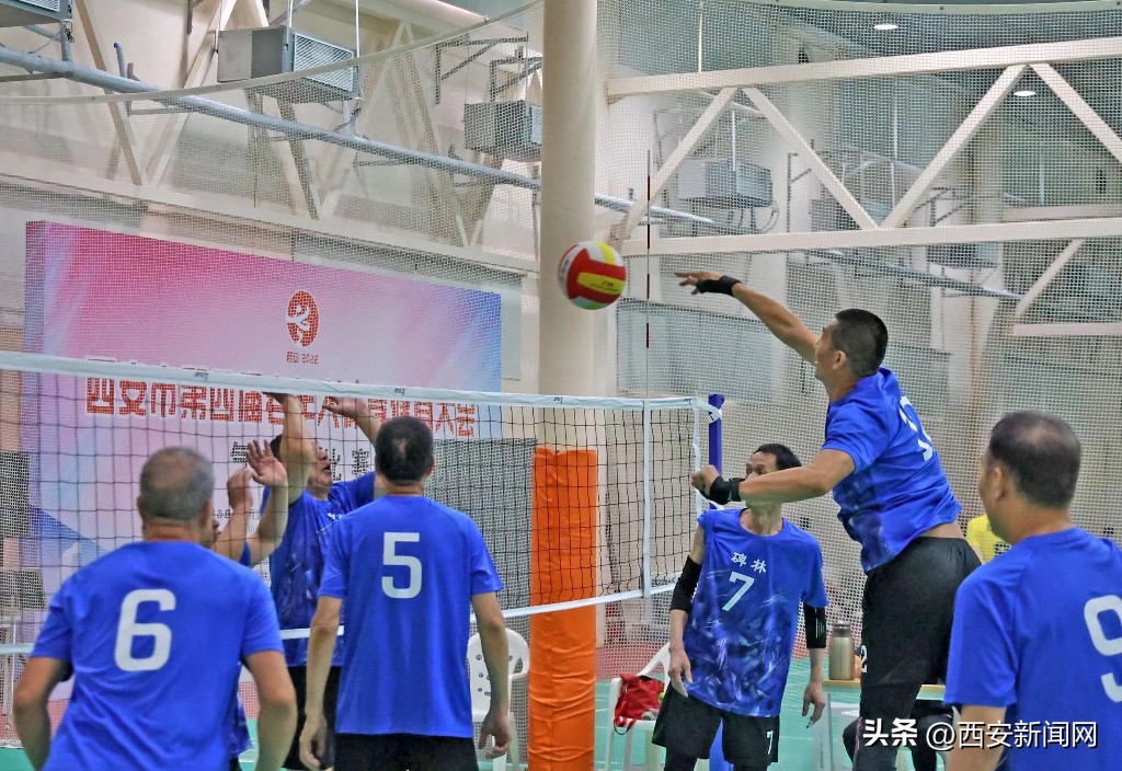 武汉老年气排球,老体协气排球
