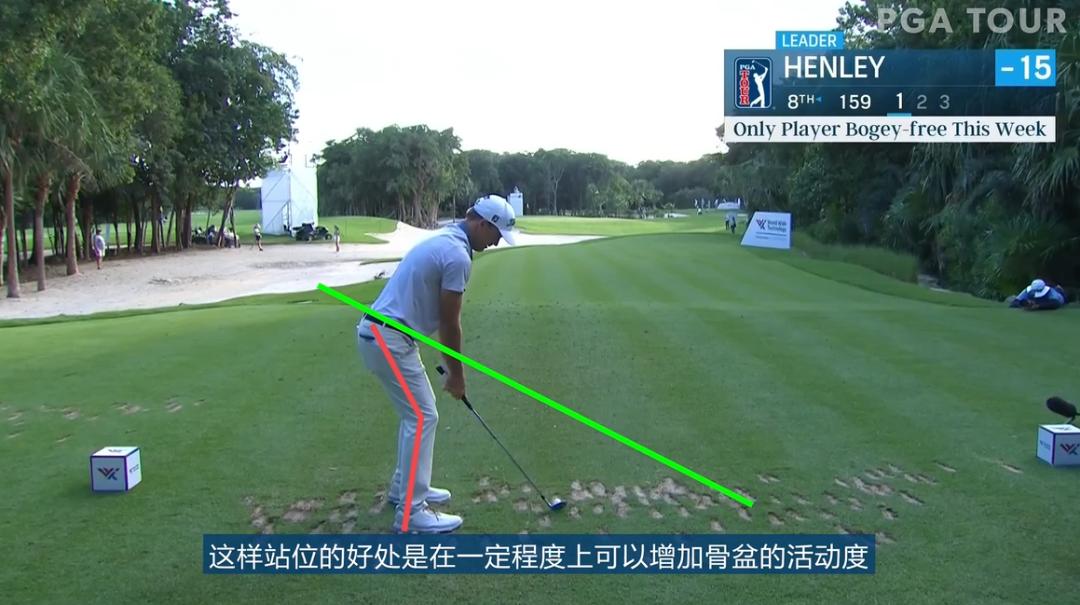 54洞零柏忌，抓鸟数冠绝全场，罗素·亨利采用的推杆方式与众不同