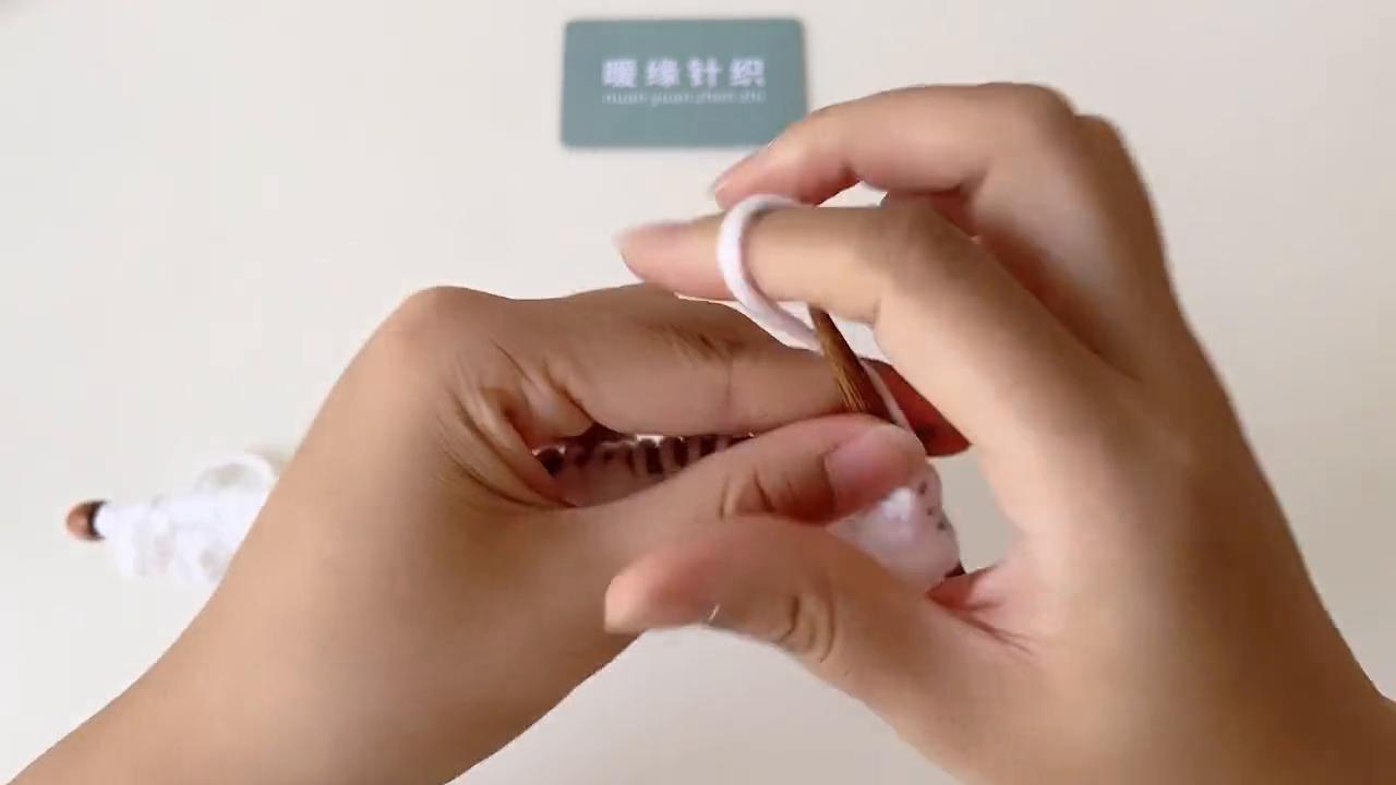 初学者围巾的各种织法视频棒针,编织围巾教程棒针单螺纹围巾